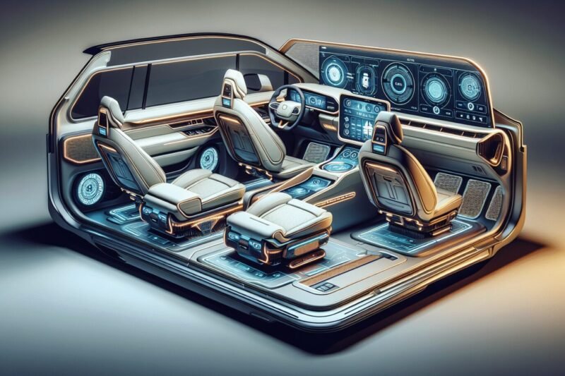 Interior del nuevo Porsche Cayenne Electric y su tecnología digital