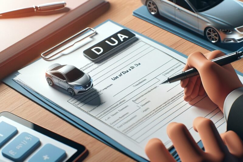 Uso del DUA en coches: requisitos y proceso de tramitación