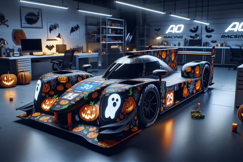 AO Racing presenta su decoración de Halloween para Petit Le Mans