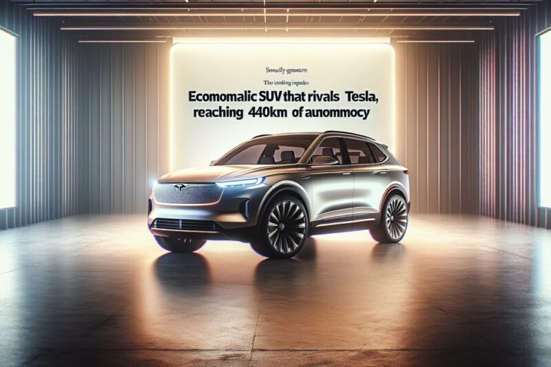 SUV económico que rivaliza con Tesla y alcanza 440 km de autonomía