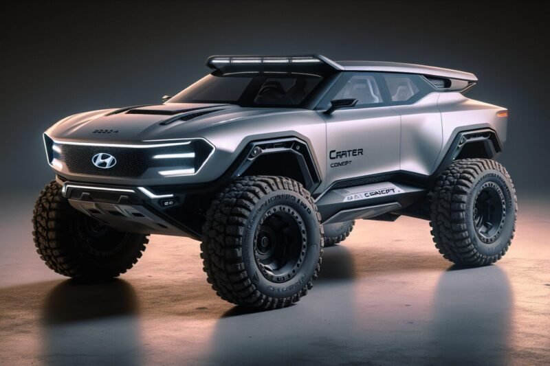 Hyundai presenta Crater Concept, un SUV off-road inspirado en Dakar